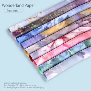 New Colorful Bouquet Creative Gift To Send Lover Diy Handmade Materials Wrapping Paper