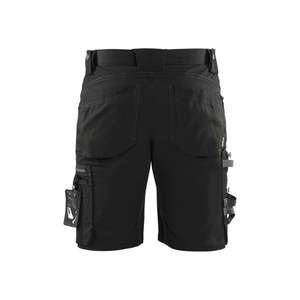 BLAKLADER - 179818609900C50 Craftsman <b>shorts</b> with <b>stretch</b> Black - EAN 7330509881835 <b>WORK</b> TROUSERS <b>WORK</b> <b>SHORTS</b> - Product Image 2
