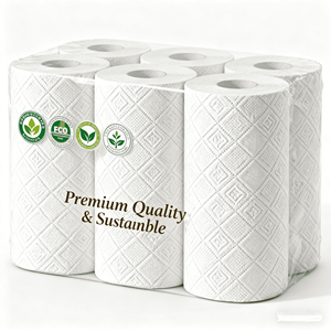 2025 nouvelle pâte de bois vierge de vente chaude douce 480 G/sac de grand sac au fond serviette en papier d'extraction suspendus mouchoirs en papier - Product Image 1