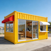 Conteneurs modulaires portables en acier, étanches, respirants, design moderne, multifonctionnels, pour extérieur, montage facile, livraison rapide