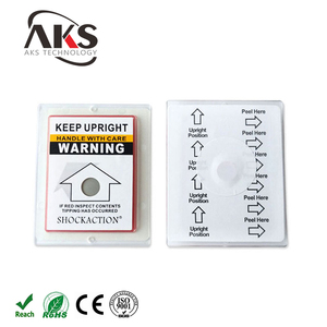 En Stock Chine Fabricant Indicateur D'inclinaison Iabel D'avertissement D'expédition Autocollant - Product Image 1