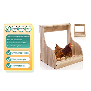 Chicken <strong>Nest</strong> Box, Wooden Chicken <strong>Nest</strong> Box, Chicken and Duck <strong>Nest</strong> Box, Laying Hen <strong>Nest</strong> Box, Wooden Hen Egg Box - Product Image 1