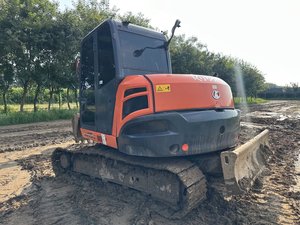 Mini-excavatrice d'occasion du Japon pour KX175-5, 8 tonnes, avec moteur, boîte de vitesses et pompe - Product Image 4