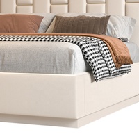 Modernes Luxuriöses Europäisches Design Neues Vollständig Gepolstertes Bett Queen-King-Size Moderne Schlafzimmermöbel