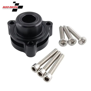 Auso-Racing bov อะแดปเตอร์สำหรับ2.7L Silverado Sierra Tahoe ชุดติดตั้งวาล์วระบายความดันสีดำทำจากอะลูมิเนียมอัลลอย - Product Image 1