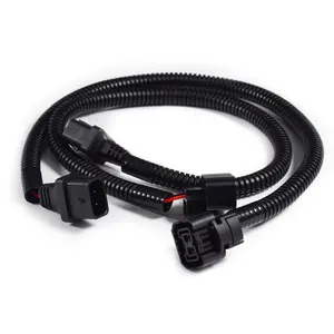 Arnés de cable personalizado de alta calidad para coche, extensión de luz antiniebla de parachoques delantero para Jeep Wrangler JK 07-17
