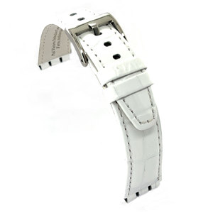 Accessoire de montre de qualité supérieure Doloy 23Mm Compatible avec la montre Irony Alligator Gravé Bracelets de montre en cuir en gros - Product Image 6