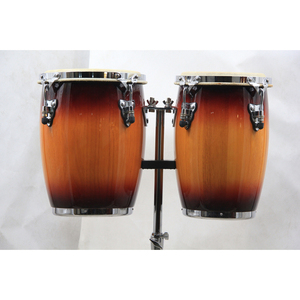 Conga con Marco de Acero, Instrumento Musical <span class=keywords><strong>Bongo</strong></span>, Instrumento de Percusión Latina, Conga con Soporte - Product Image 3