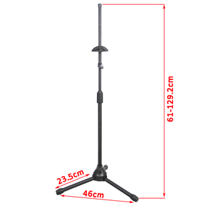 Support POS-2 pour trombone, réglable en hauteur, en métal, portable, pour protéger et soutenir l'instrument - Product Image 5