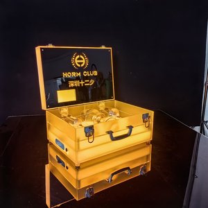 Caja de copa de vino luminosa LED bar KTV caja de licor extranjera de champán comercial Director de tarjeta negra caja de vino de juego <span class=keywords><strong>Shenlong</strong></span> exclusiva - Product Image 2