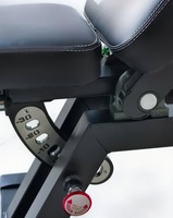 Banc de musculation réglable Home Gym Zero Gap sans interstice, capacité 800 lb