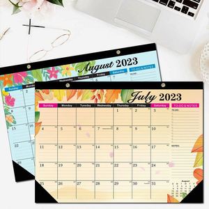 Fabricant de calendriers de bureau A6 personnalisés de haute qualité, impression personnalisée, 2022 2023, almanachs pour cadeaux promotionnels - Product Image 4