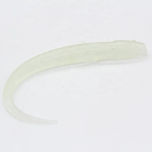 เหยื่อปลอมแบบนิ่ม ขนาด 10 ซม. น้ำหนัก 3 กรัม สำหรับตกปลาโลช หางแหลม เรืองแสง หลายสี ขายส่ง - Product Image 4