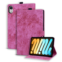 Étui portefeuille en cuir PU à motif floral de fleurs de cerisier pour tablette OnePlus Pad 2 3 4 5 13.2 pouces 2026 Pro 12.1 avec porte-cartes