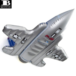 Épaissie PVC gonflable <span class=keywords><strong>F</strong></span>-<span class=keywords><strong>35</strong></span> foudre fighter avion piscine ride-sur les jouets pour enfants et adultes - Product Image 2