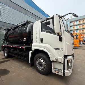 Camion d'aspiration des eaux usées diesel ISUZU GIGA 15 tonnes 4X2 de Chine, camion d'aspiration des fosses septiques à vendre - Product Image 4
