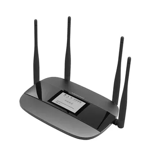 Design de moda roteador sem fio com slot para cartão SIM porta rj45 wlan 4g lte cpe router