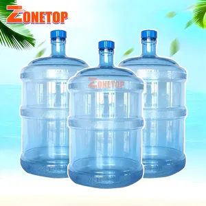 Nuova tendenza 18l 18.9 litri 19l 20 litri 20l 5 galloni acqua minerale brocca di plastica per acqua potabile