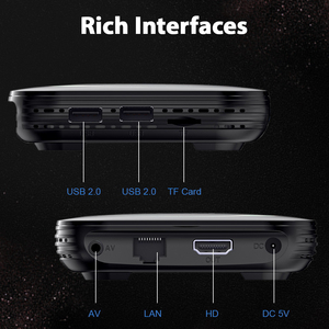 กล่อง H618สมาร์ททีวีแอนดรอยด์12 ALLWINNER BT4.0 2GB/4GB 16GB/32GB/64GB 2.4G/5G 8K Quad Core Mi Box <span class=keywords><strong>S</strong></span> 8K Global mbox 8K K - Product Image 6