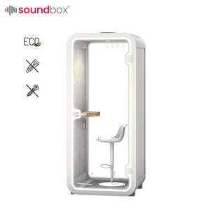 Soundbox prix abordable extérieur bureau cabine téléphonique pod insonorisé rencontrer cabines acoustiques simples téléphone à <span class=keywords><strong>vendre</strong></span> - Product Image 6