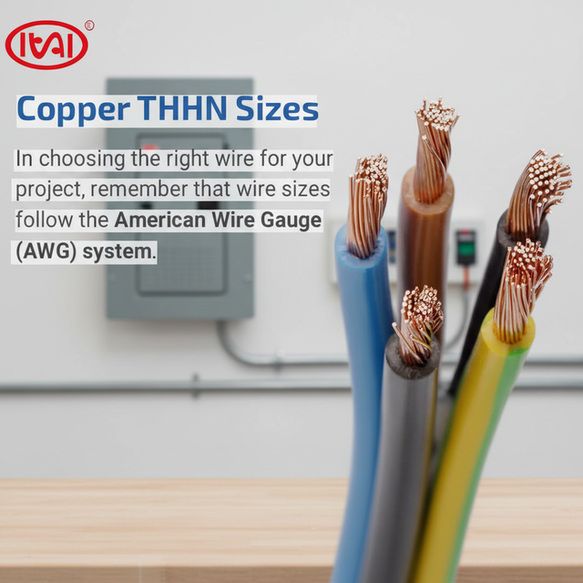High Quality THHN THWN  AWG1-20 Fire Retardant Stranded 99.997% Pure Copper Nylon PVC Insulated Electrical Wire for Home Wiring