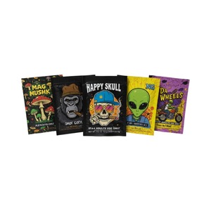 ถุง Mylar คุกกี้กันกลิ่นพลาสติกพิมพ์โลโก้1<span class=keywords><strong>ปอน</strong></span>ด์<span class=keywords><strong>3</strong></span>.5กรัม7กรัม - Product Image 1