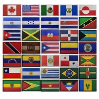 Patch brodé drapeau américain prêt à être expédié, badge moral pour sacs à dos tactiques, sacs d'assaut, chapeaux