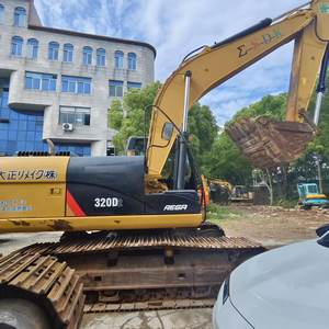 Équipement d'occasion à performance stable, excavatrice 320d2 en bon état, excellente performance, godet de 1,2 m, moteur, boîte de vitesses, pompe, roulement, PLC - Product Image 1