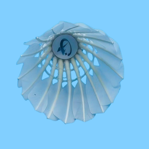 Kok <span class=keywords><strong>Badminton</strong></span>, kok <span class=keywords><strong>Badminton</strong></span> bulu angsa lurus tahan lama harga murah - Product Image 4