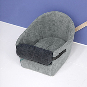Asiento de cubo elevador de coche para mascotas, asiento de coche portátil, cama para perro, cama de viaje para mascotas con cinturón de seguridad - Product Image 6