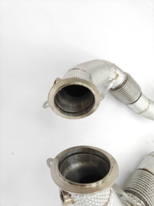 Downpipe e Collettore ad Alto Flusso per <span class=keywords><strong>BMW</strong></span> F85 X5M G30 M550i <span class=keywords><strong>X5</strong></span> M50i N62 N63: Pronto per la Spedizione - Product Image 5