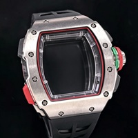 6501 Automatik-Chronograph mit Sekundenstopp, Titangehäuse, 60 Stunden Gangreserve, Skelett-Zifferblatt, luxuriöse Herrenuhr für den Alltag