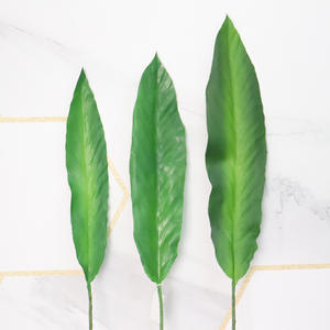 Décoration Caoutchouc simulation série feuilles DIY arrangement floral avec plante verte paysage feuilles Oiseaux de paradis - Product Image 6