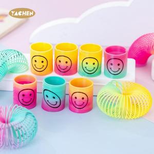 Yachen улыбающе лицо, радужная Волшебная нервная катушка, мини-пружины, объемные игрушки для вечеринки, товары для дня рождения, для мальчиков и девочек - Product Image 2
