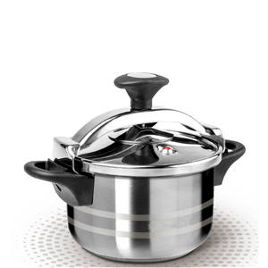 Autocuiseur en acier inoxydable antidéflagrant, l, <span class=keywords><strong>de</strong></span> bonne qualité, avec cuiseur vapeur et couvercle en verre, à induction, style français - Product Image 1