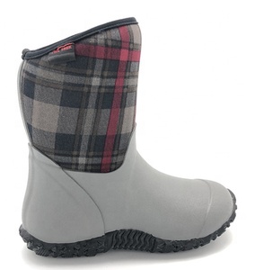 Clásico de las mujeres de alta impermeable aislado de caucho de neopreno de <span class=keywords><strong>nieve</strong></span> <span class=keywords><strong>Botas</strong></span> de <span class=keywords><strong>lluvia</strong></span> - Product Image 1