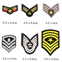USA Emblème Top Brodé Applique Couture Vêtements Autocollants PVC Fer À Repasser Accessoires De Vêtement Badges Patches Coton Chenille Dentelle