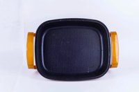 Poêle électrique domestique de 40 cm, 1500 watts, avec revêtement antiadhésif
