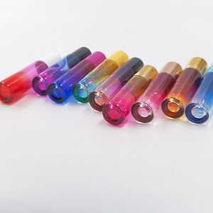 ขวดน้ำหอมแก้วโรลออนคุณภาพสูง สีโรสโกลด์ใส ขนาด 3 มล. 5 มล. 6 มล. 8 มล. 10 มล. ขวดโรลออนเปล่าสำหรับน้ำหอม - Product Image 2
