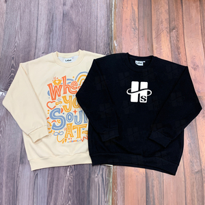 Sudadera de Cuello Redondo Unisex de Gran Tamaño, Holgada, de Felpa de Algodón de Alta Calidad con Diseño de Logotipo Personalizado al por Mayor - Product Image 4