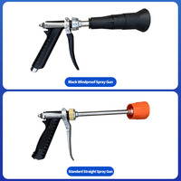 Pistolet à pulvérisation standard à jet droit, buse de pulvérisation réglable pour la pulvérisation de pesticides agricoles à haute pression