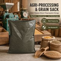 Sac tissé économique pour emballage alimentaire thermocoupé 110 x 150 cm 139 g avec structure respirante pour usines de transformation