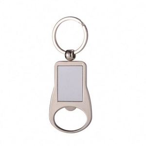 Llavero abrebotellas de sublimación al por mayor, recuerdo, regalo, logotipo personalizado, transferencia de tinta, corazón, llavero en blanco para sublimación con foto - Product Image 6