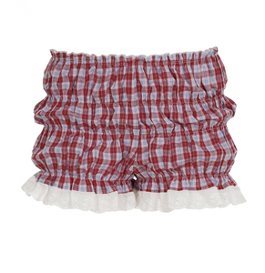 Peeqi Set pakaian pendek wanita, lucu kasual wanita cetak kemeja Crop atasan dan dua potong santai musim panas - Product Image 6