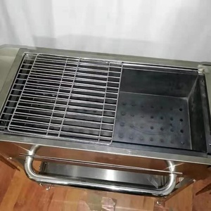 Parrilla de carbón de Chipre Auto rotación comercial barbacoa de carbón portátil escupir tostador - Product Image 4