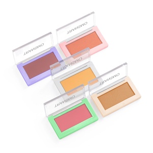 Boîte à poudre carrée vide, emballage de poudre à marque privée, conteneur de blush, étui à poudre cushion - Product Image 1