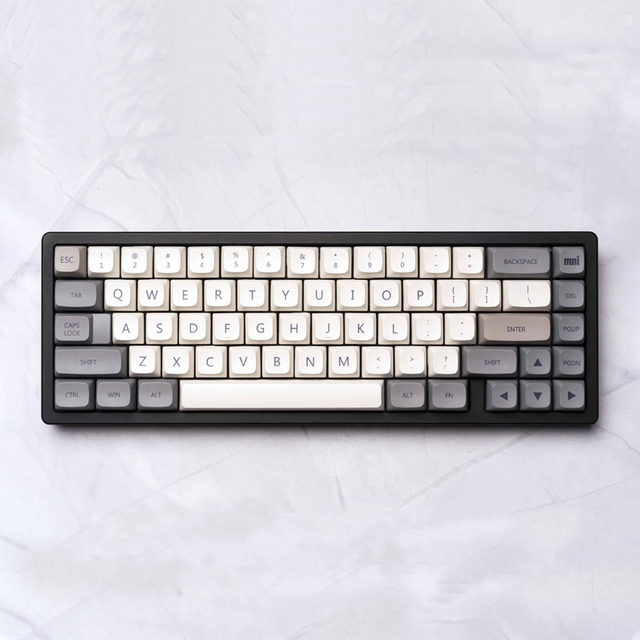 OEM 133 Keys XDA Height ABS Sublimation Full Size USB Type-C Mechanical Keyboard Keycaps PBT Multi-color Private Mold