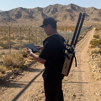 Système de détection de drones portable DR600-A – Équipement de surveillance anti-UAV