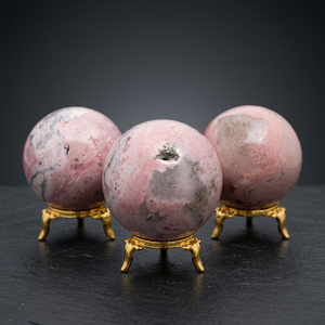 Wholesale Natural high Quality Peruvian Rhodochrosite <b>crystal</b> <b>ball</b> <b>crystal</b> sphere wholesale natural stone for healing home decor - Product Image 1