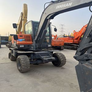 Excavadora de Ruedas DX60W 2026, 6 Toneladas, Hidráulica, Precio Económico, Alto Rendimiento para Trabajos Viales y Construcción - Product Image 4